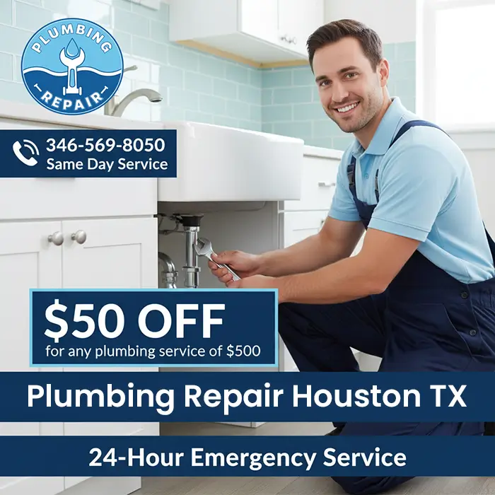 Plumbing Repair Houston TX Coupon